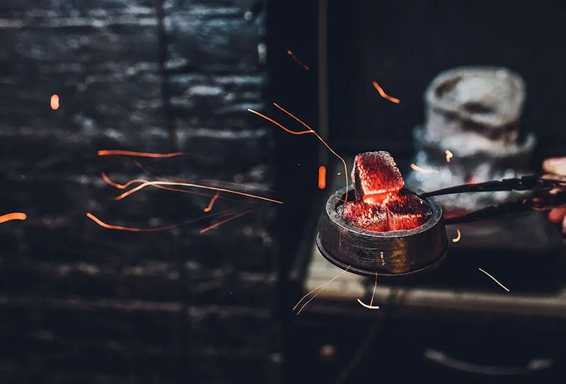 سریع روشن شدن از ویژگی های زغال خوب قلیان