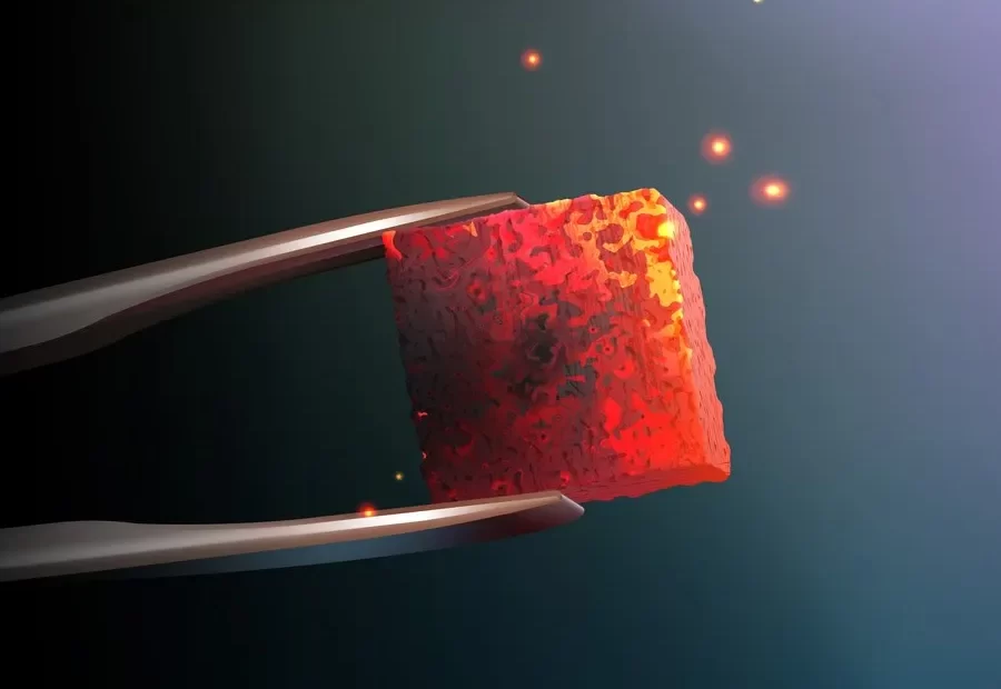 زغال حبه ای فشرده داغ شده